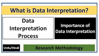 What is Data Interpretation in Research Data Interpretation Process-Data Interpretation Importance