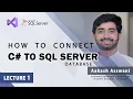 How to Connect SQL Server Database to C app Step by Step Easy Way Visual Studio C with SQL
