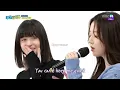 Haewon and Lily singing Speechless