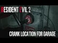 Resident Evil 2 Remake - Crank Location to Open Garage Door