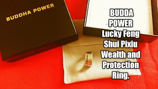 Buddha Power Lucky Feng Shui Ring