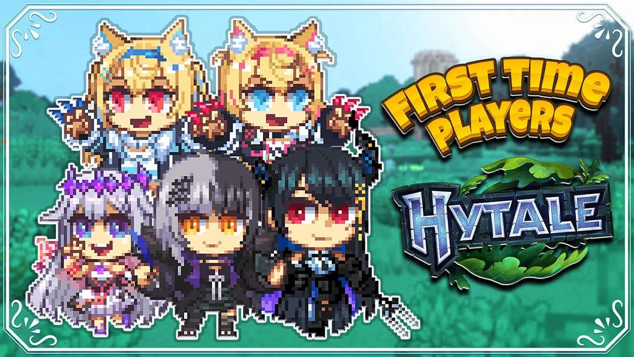 Hyped-Up Block Building Game of 2026 【Hytale】