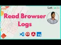 How To Read Browser Logs Protractor Tutorial