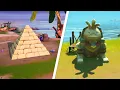 Coral Buddies Stone Age Quest Secret Challenge All Monument Locations - Fortnite