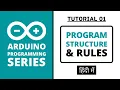 Arduino Programming Series - Tutorial 01 Program Structure in Hindi