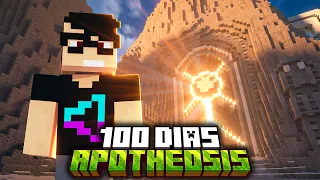 Sobrevivi 100 dias no DREHMAL APOTHEOSIS do Minecraft - O FILME