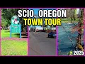 Scio Oregon USA 2025 You Are There Small Quiet Friendly Town Near Salem Tour and Visit