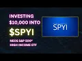Investing 10 000 into SPYI with its INSANE DIVIDEND 12 01