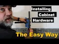Easiest Way to Install Cabinet Hardware and Handles - Cabinet Hardware Jigs