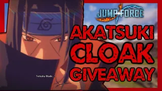 How To Get Akatsuki Robe In Jump Force 2021 Itachi Clothing JUMP FORCE AKATSUKI CLOAK GIVEAWAY