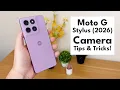 Moto G Stylus 2026 Camera Tips Tricks and Cool Features