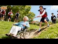 Granny Pushed Downhill, No One Helped!Only Poor Student Saved Her With Hula Hoop!She's CEO's Mother!