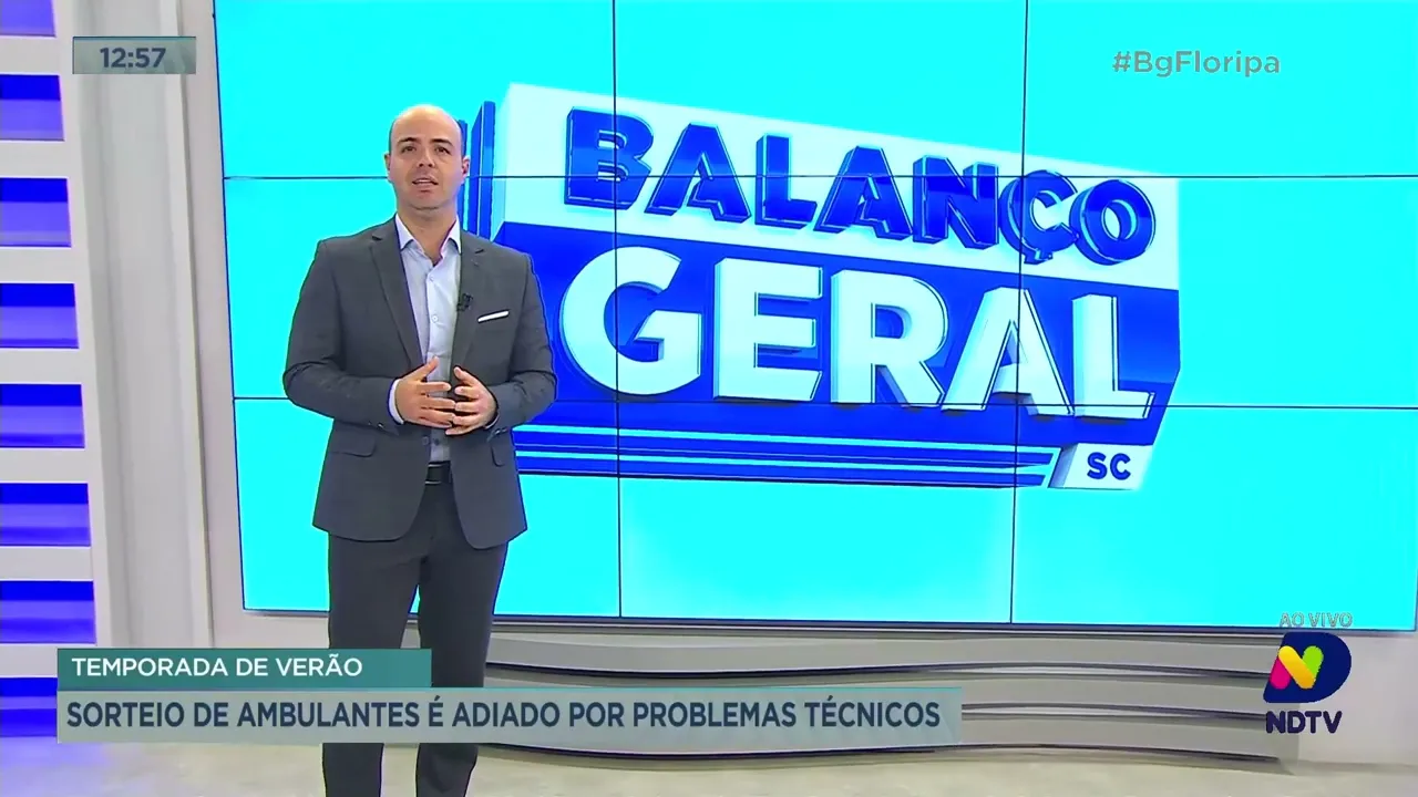 Temporada de verão: sorteio de ambulantes é adiado por problemas técnicos
