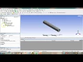 Cantilever beam Statics Structural Analysis in Ansys workbench by Prof A S Mali
