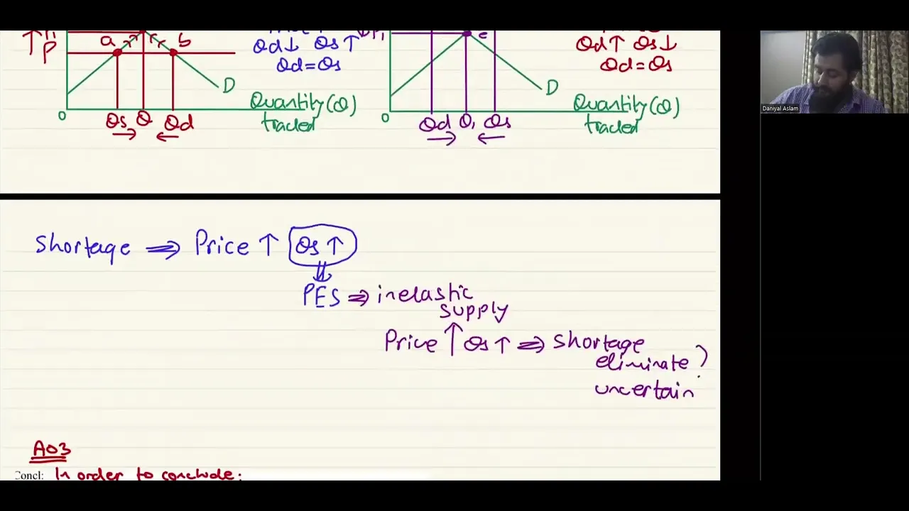 AS Economics 9708 D & S (CS, PS, Price control, Tax & Subsidy) 8 & 12 markers (Topical Past Papers)