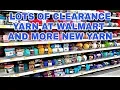 YARN SHOPPING WALMART HUGE CLEARANCE YARN HAUL BAGODAY CROCHET