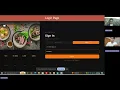 Online food ordering system using c language GUI SQL