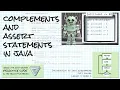 Complementing Boolean expressions writing asserts for testing Intro Java course Lesson 3 6