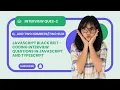 2 Two Sum Add two numbers javascript interview questions frontend coding questions Algo baba