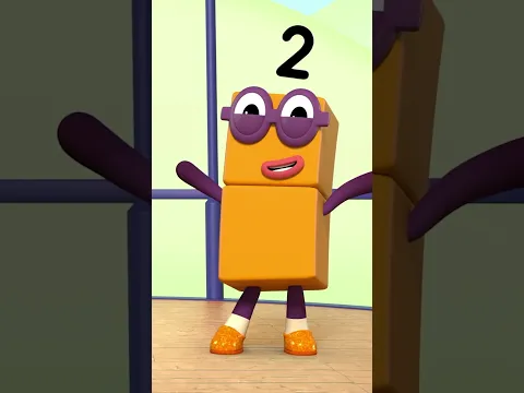 Orange! - Rainbow Patterns for Kids | Learn to Count for Kids | Cartoons | Numberblocks #shorts