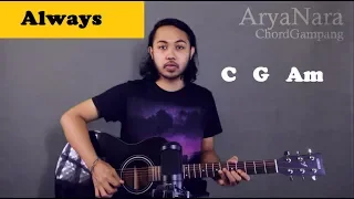 Download Chord Gampang (Always - Bon Jovi) by Arya Nara (Tutorial Gitar) Untuk Pemula MP3