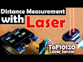 Download Lagu TOF10120 Laserafstandssensor met Arduino voor afstandsmeting + OLED-display. Laser voor metingen