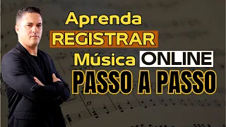como Registrar uma música - Fácil e completo - ON LINE 2024 no site do Governo direto na BN