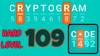 CRYPTOGRAM 109