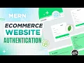 Day 22 MERN Stack eCommerce Website Authentication Frontend PHP Tech Life Hindi