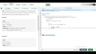 Reverse Array in Group GFG solution