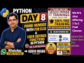 Python Day 8 Prime Number Using For Else User Defined Functions Explained Free Python Classes