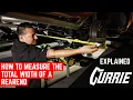 HOW TO MEASURE THE TOTAL WIDTH OF A REAREND EXPLAINED