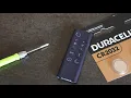 Dyson Remote Changing the battery