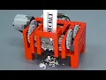 Shredding Paper with Lego Gears ver 2