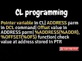 IBM i AS400 Tutorial iSeries System i - CL pointers