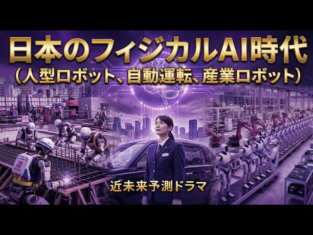 Japan's Era of Physical AI (Humanoid Robots, Autonomous Driv