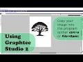 Using Graphtec Studio 2 for cutting Vinyl