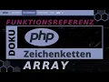 Zeichenketten - ARRAY explode implode join str