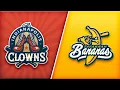 Savannah Bananas vs Indianapolis Clowns at Coors Field in Denver Colorado Game 2