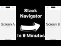 How to Navigate Between Two Screens in React Native React Navigation Tutorial