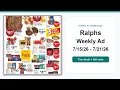 Ralphs Weekly Ad 26 - 26 Best Deals