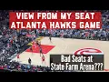 State Farm Arena Seat View of Section 221 Row A Seat 13 Atlanta Hawks Game - See Views from Seats
