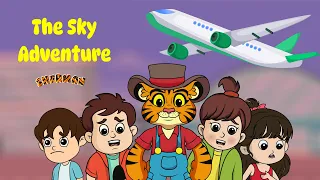 Malayalam Animation on WAR| Sherman | Sky Adventure  | Funtra | BMG