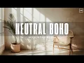 Neutral Boho Interior Design Ideas Natural Bohemian Home Decor