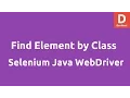 Find element by Class Name Selenium Java