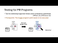 PMFuzz Test Case Generation for Persistent Memory Programs summary