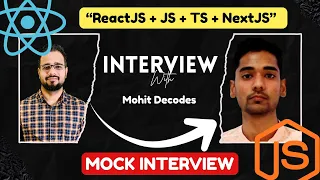 Frontend Developer Mock Interview 2 5 Years Experience Real Interview Questions