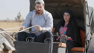 صاحب الحنتور حاول يستفرد فيها بالبرية لكن الرجال لتخانقت معه كان لاحقها ودافع عنها  دندنها