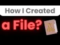 Create Files with Python in Under 2 Minutes