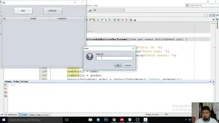 How To Add And Update A JTable Row Using JOptionPane In Java With Source Code